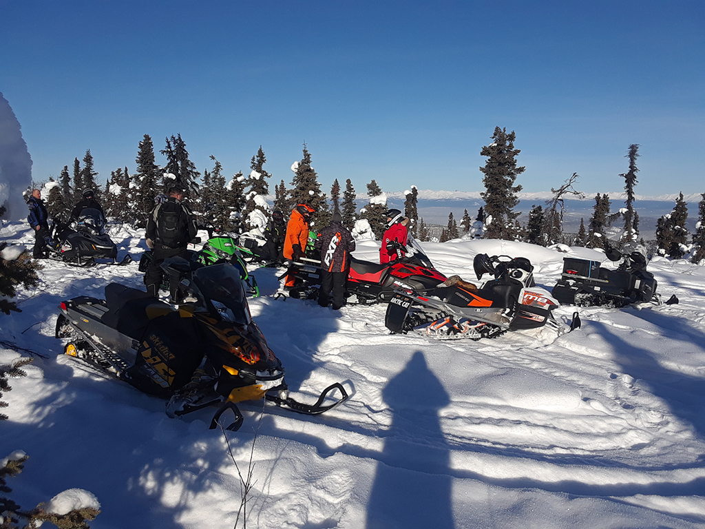 Dawson City Sled Dawgs out for a ride - February 2019