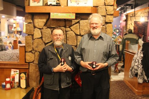 Two of our hardest working volunteers awarded - December 2012