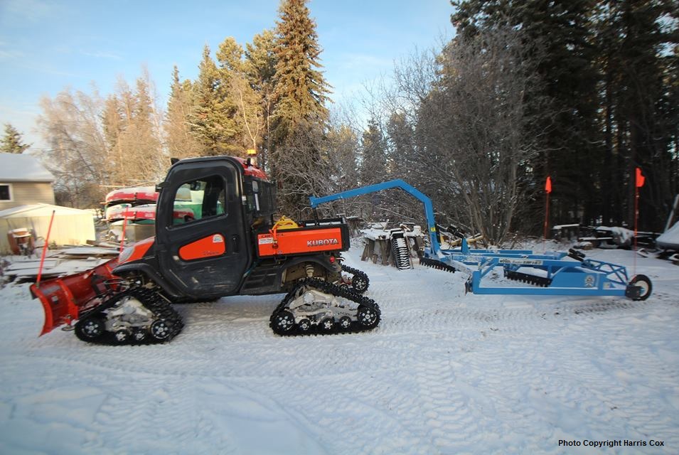 Our new Kubota groomer ready to hit the trails - November 2017