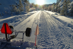 Klondike Snowmobile Association Volunteers grooming the Trans Canada Trail - February 2023