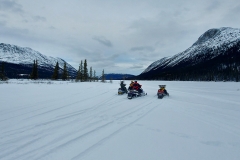 Riding out to 37 Mile Lake - January 2021