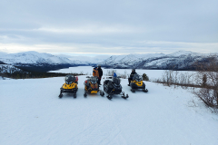 Klondike Snowmobile Association 2023 annual Take A Friend Snowmobiling group ride - February 2023