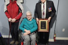 Harris Cox receiving his International Groomer of the Year Award - January 2025